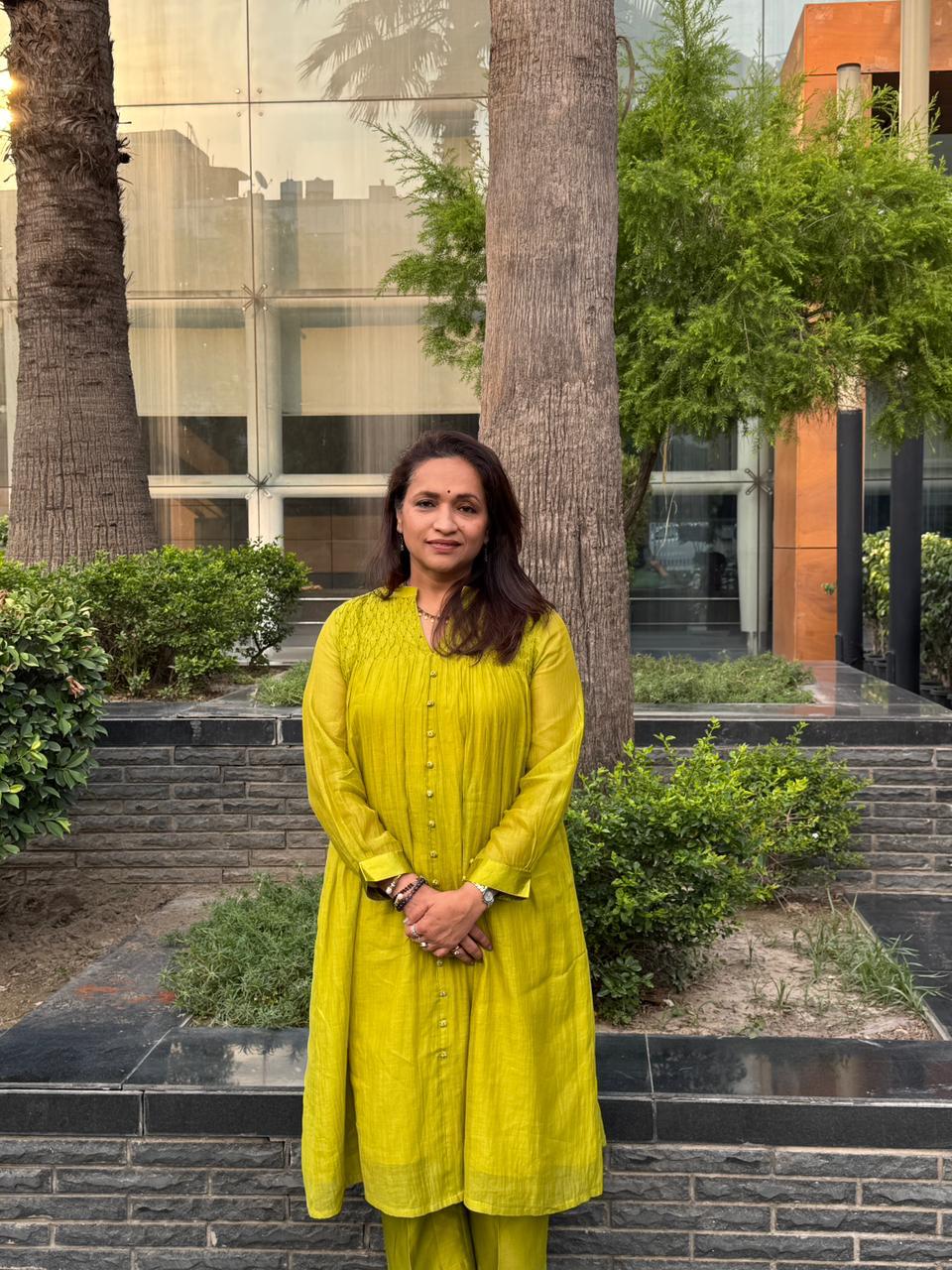 Ritika Gupta standing