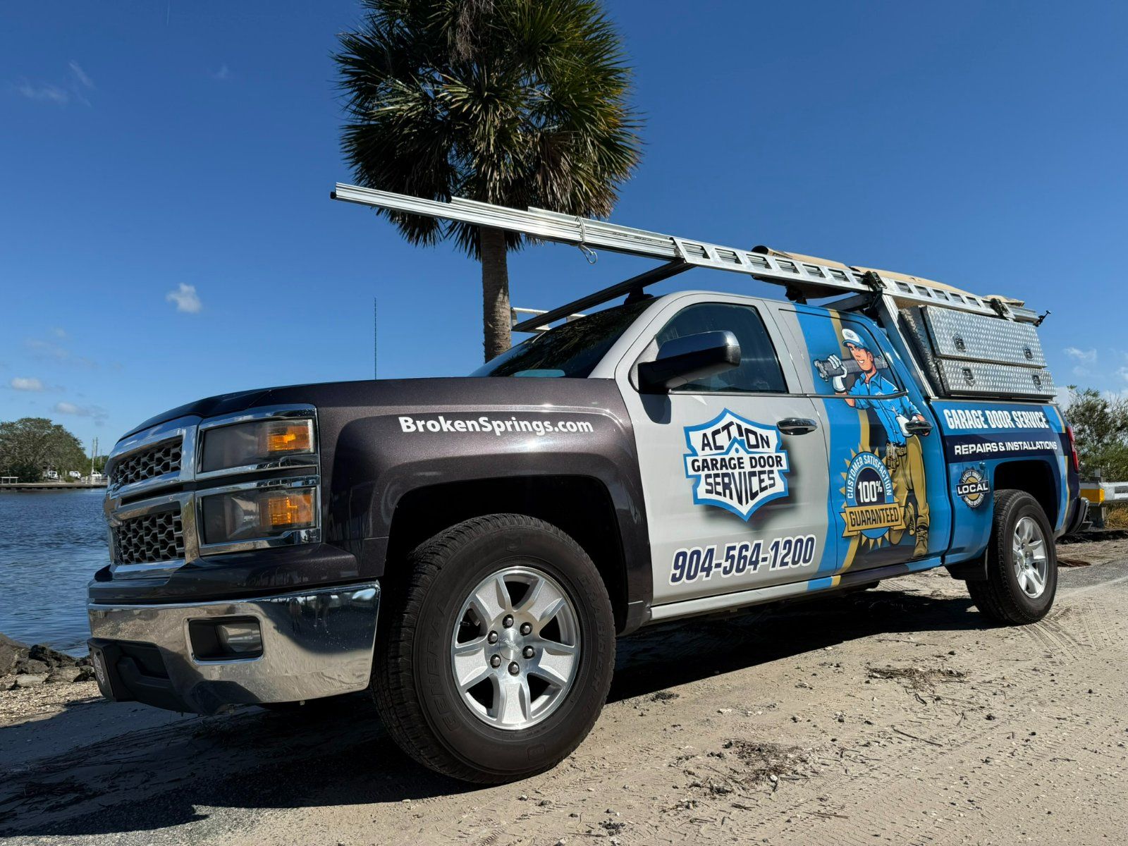 Action Garage Door Services of Florida providing same-day garage door repair service in Jacksonville, FL.