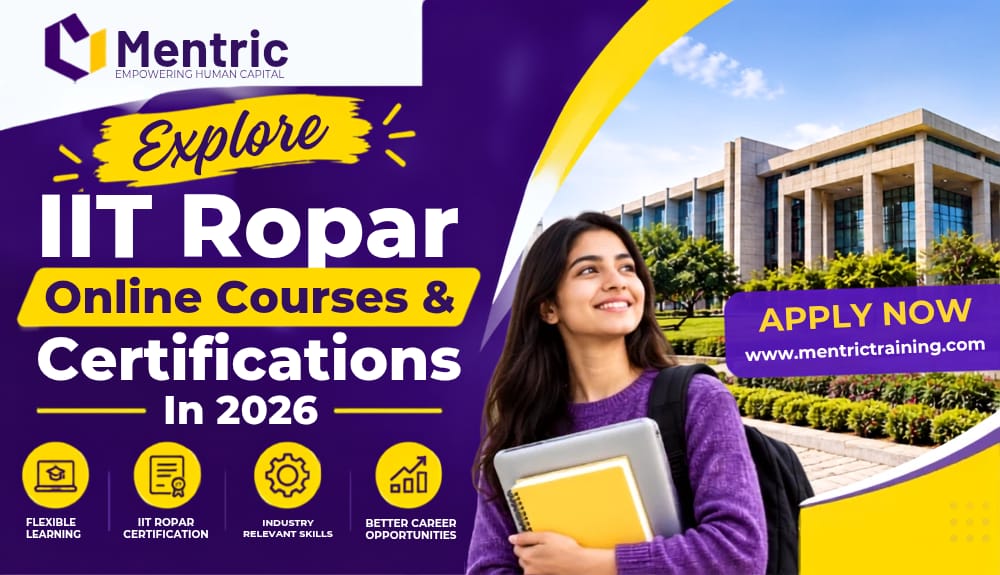 IIT Ropar Certification Program by Mentric TECHLEAP