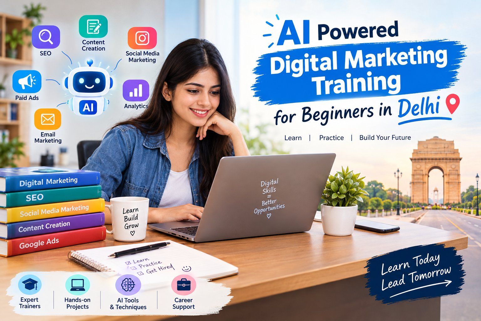 AI Powered Digital Marketing Training for Beginners in Delhi