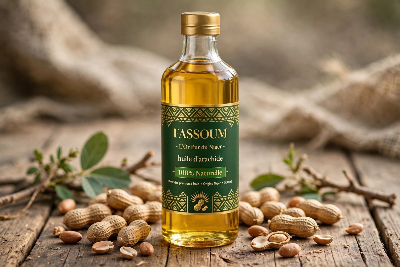 Alimentation saine FASSOUM lance une huile pure pressé à froid et sans additif