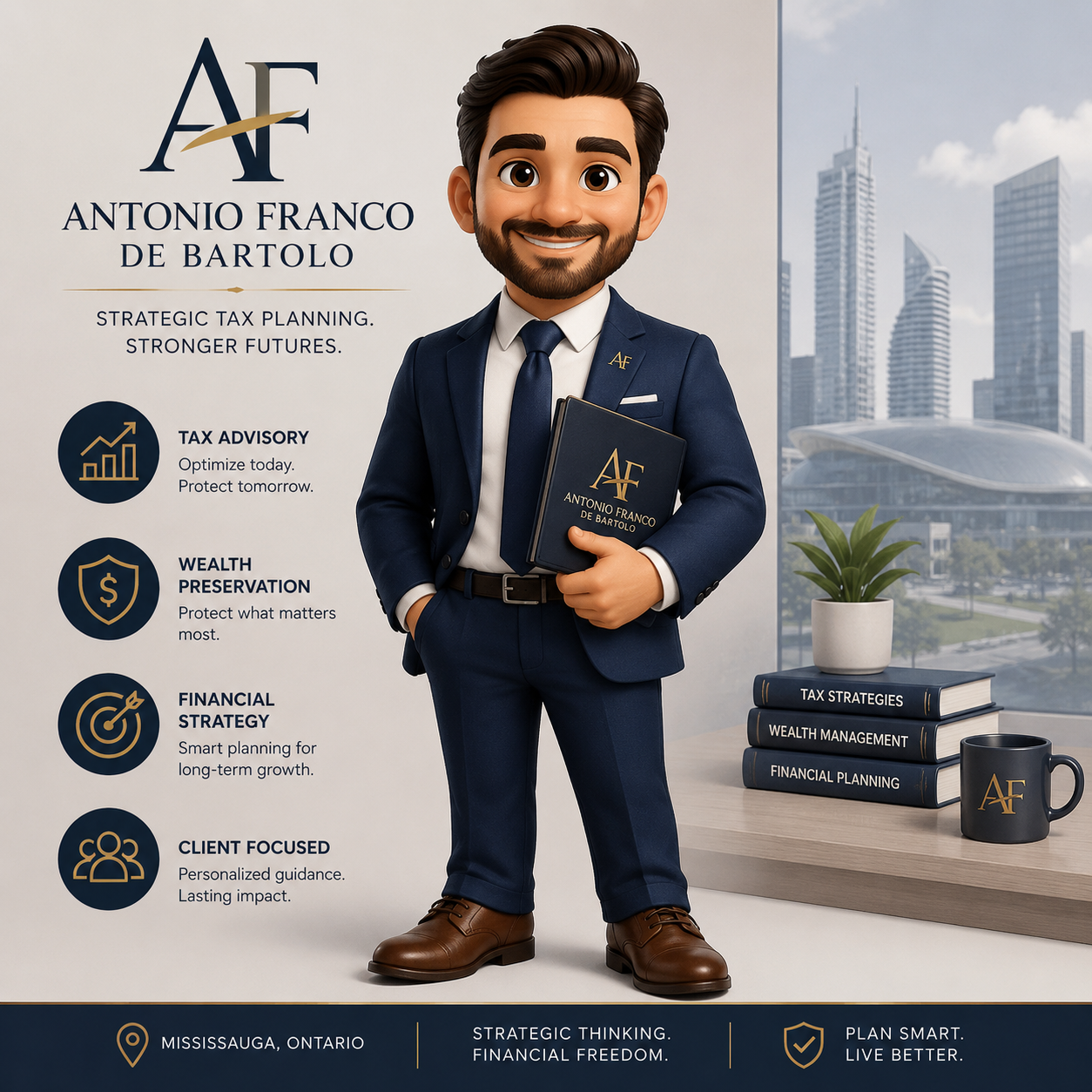 Antonio Franco De Bartolo Highlights the Importance of Strategic Tax Planning and Wealth Preservation in Mississauga, Ontario