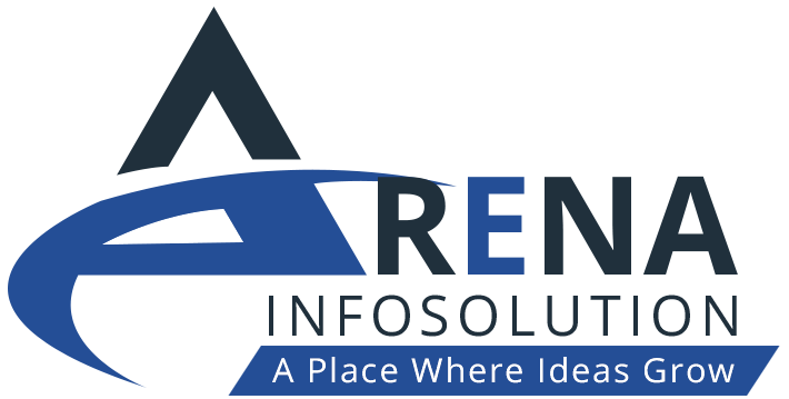 Arena Infosolution logo, a Jaipur-based digital marketing and website development agency