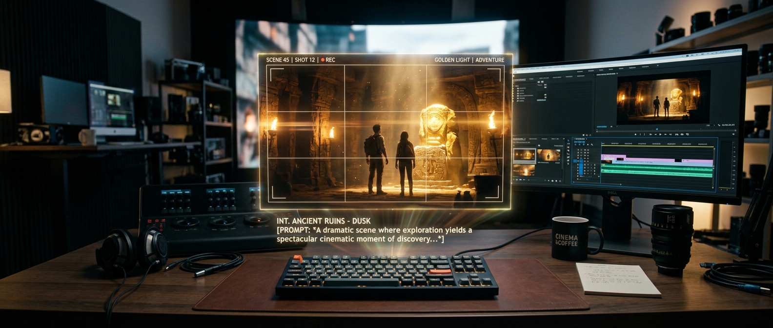 ai video prompts, cinematic ai prompts, best prompts for ai video, text to video prompts, prompt engineering