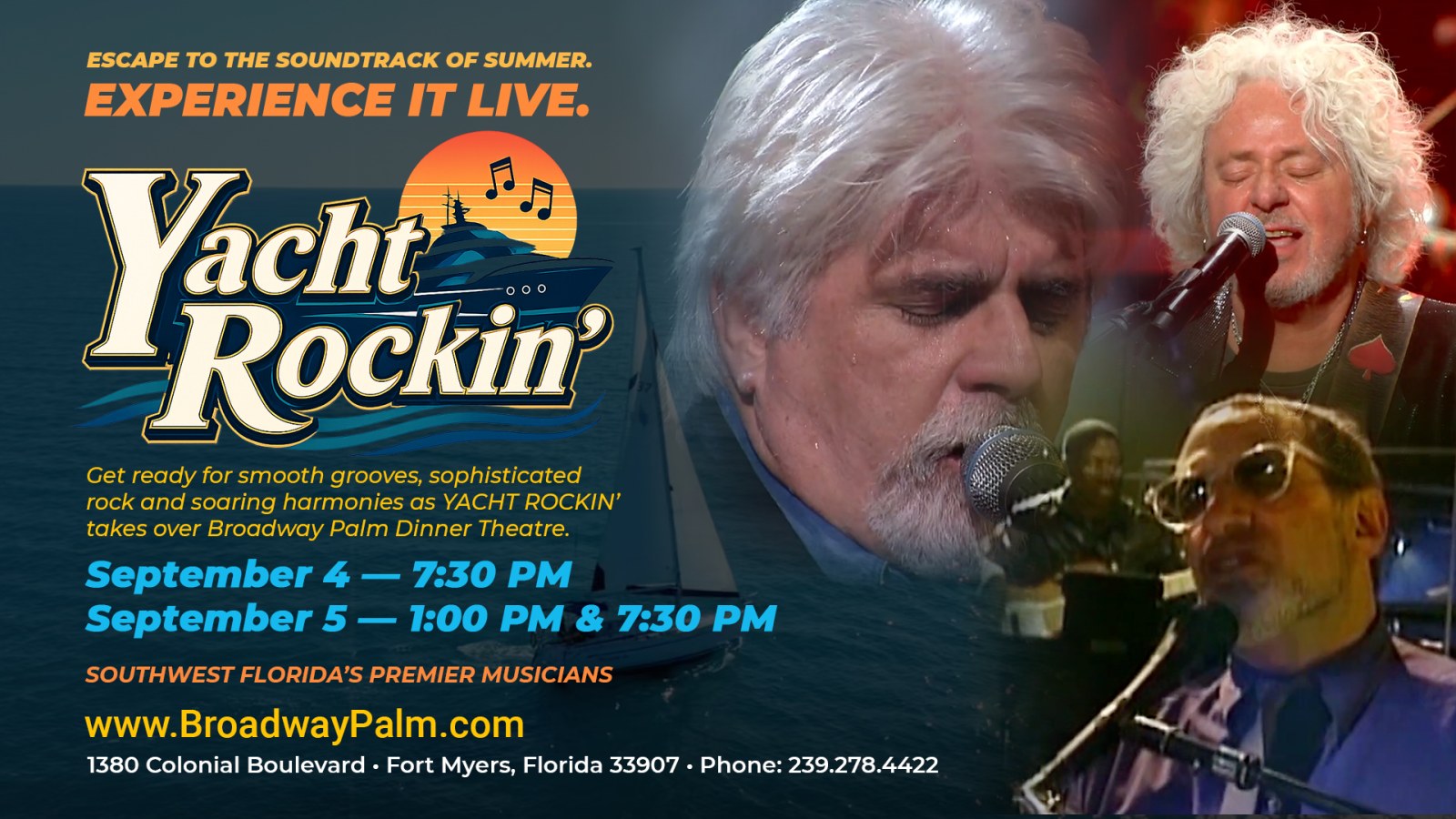 Broadway Palm September Concert Series