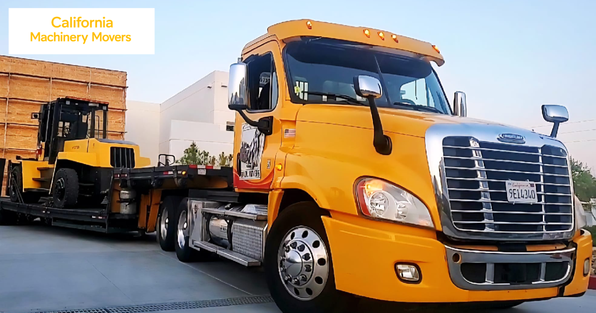 Machinery Moving Services