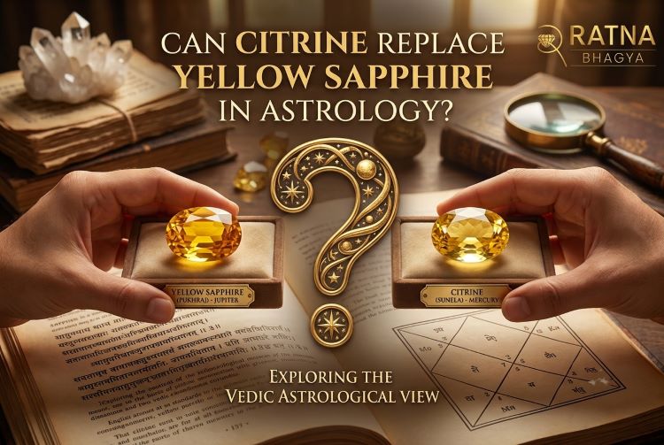 Can Citrine Replace Yellow Sapphire in Astrology?