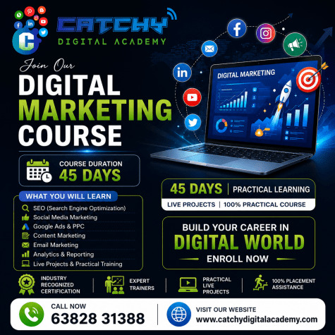 Catchy Digital Academy Introduces Practical Digital Marketing Training for Students, Job Seekers, and Business Owners