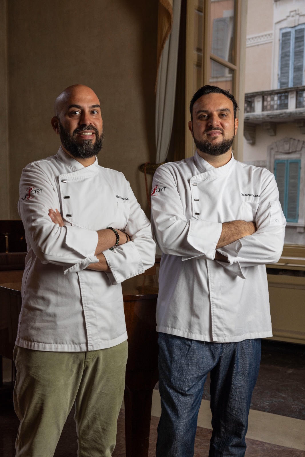 Chefs Federico Pettazzoni e Mario Zamboni