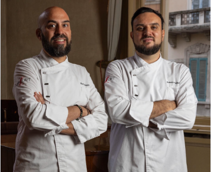 Chefs Federico Pettazzoni e Mario Zamboni