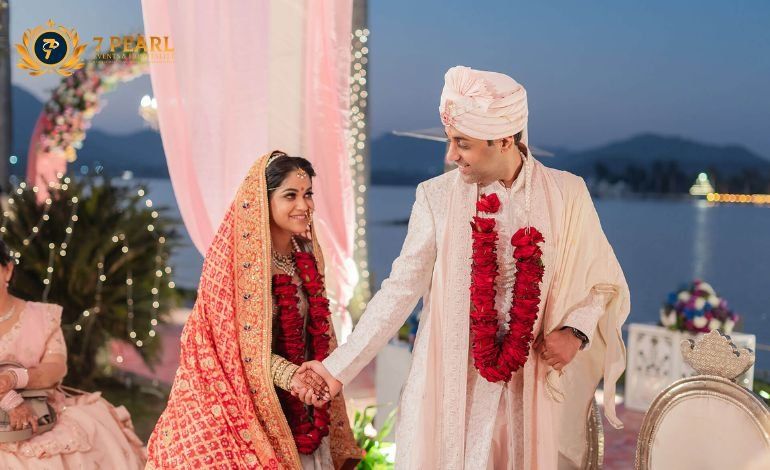 Destination wedding ceremony in Udaipur coordinated by Seven Pearl India