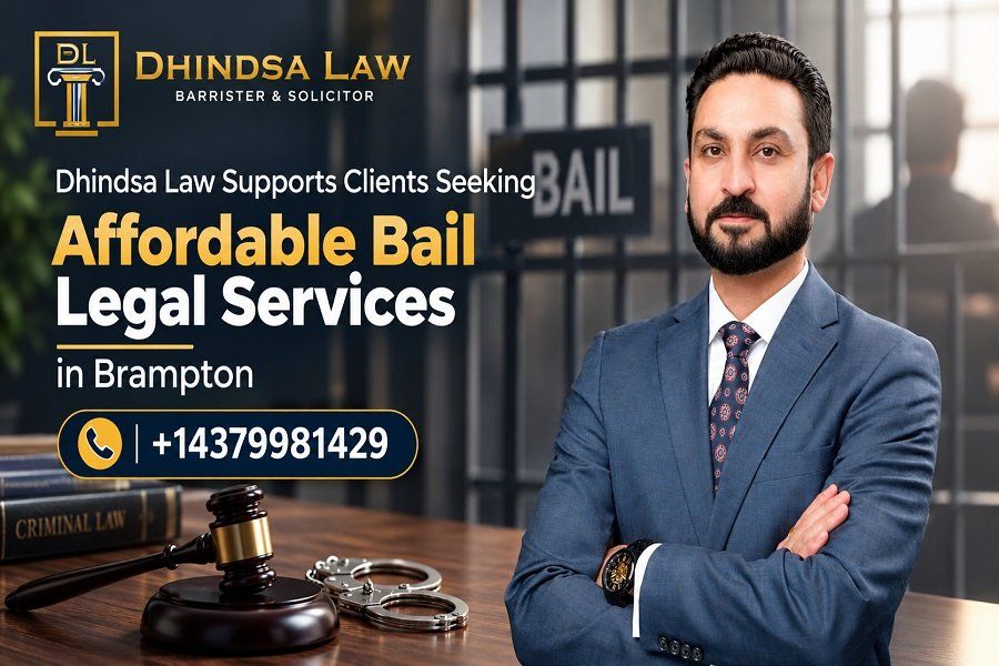 Dhindsa Law Supports Clients Seeking Affordable Bail Legal Services in Brampton