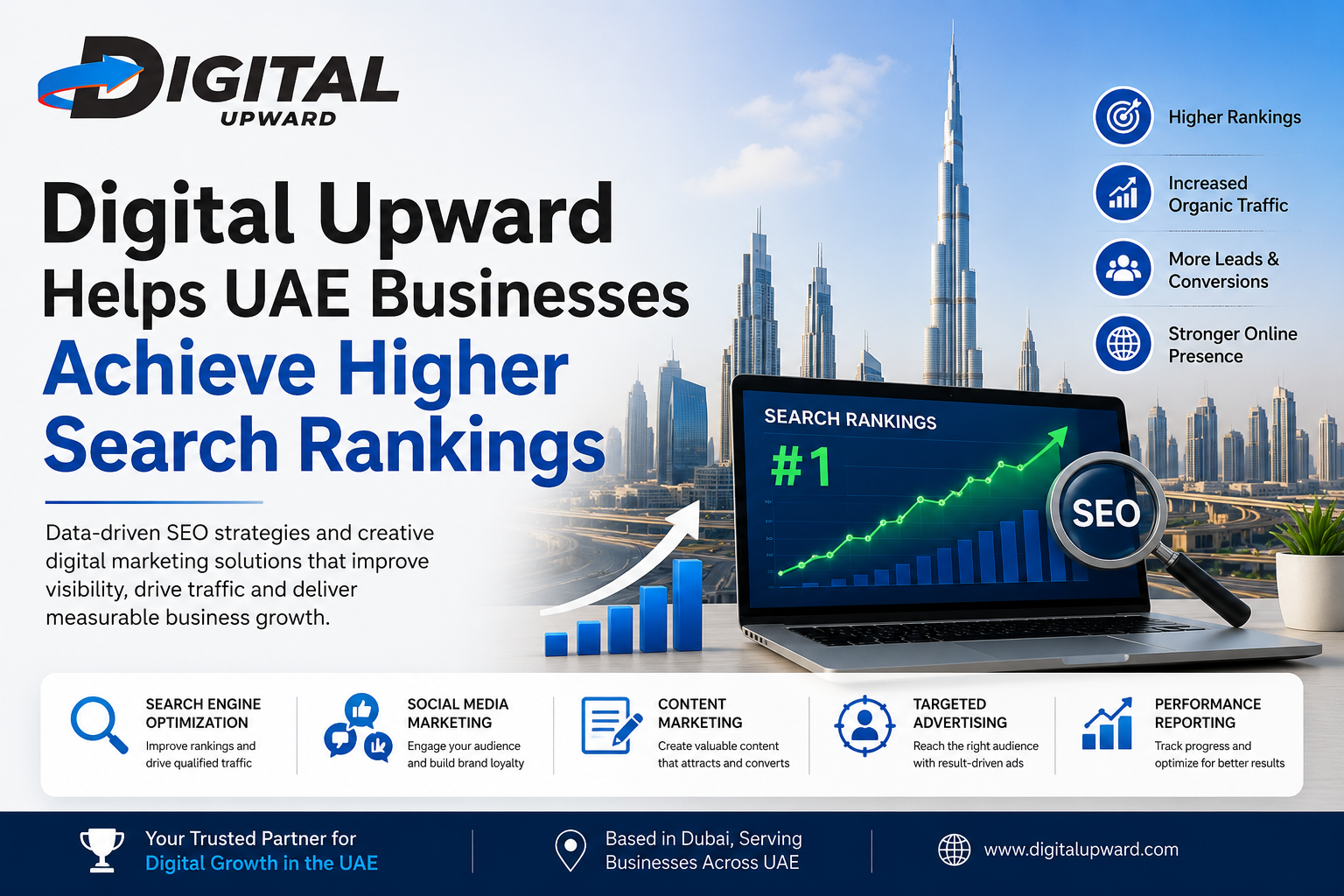 Digital Upward Helps UAE Businesses Achieve Higher Search Rankings