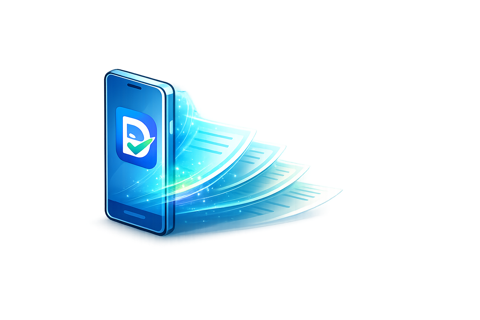 Docgle guided paperwork flow showing official forms, guided questions, and final review.