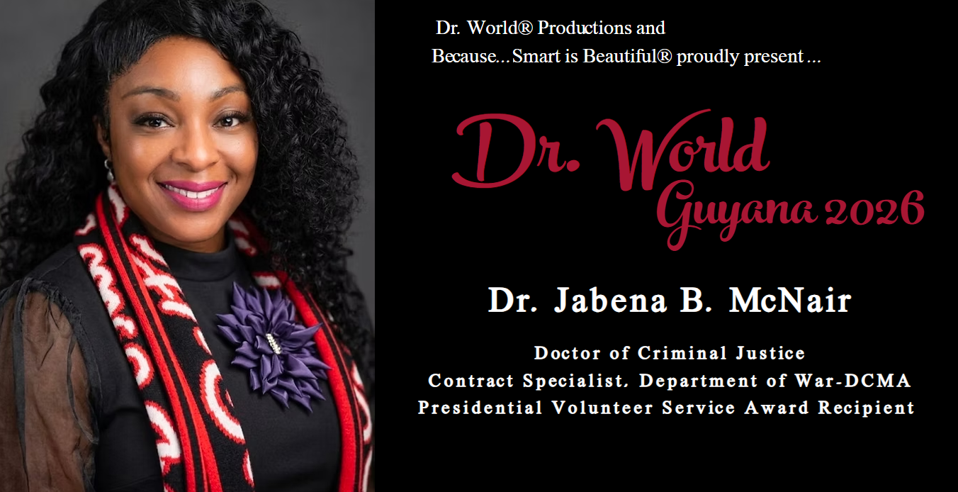 Dr. World Guyana 2026, Dr. Jabena B. McNair