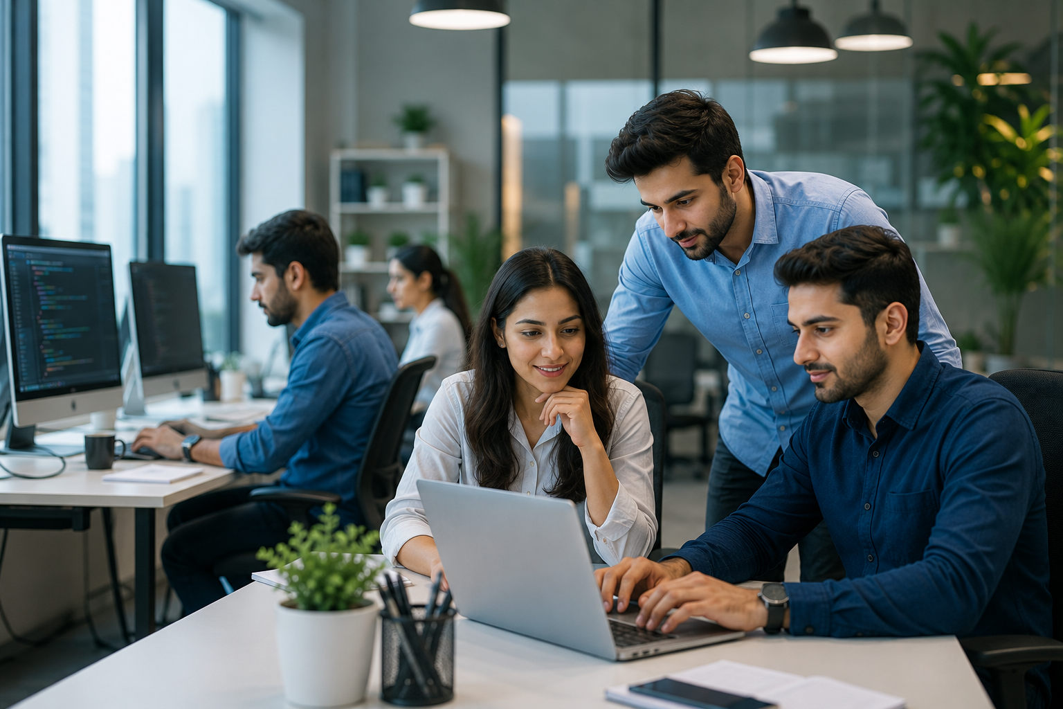 Dreaming Code web development team delivering AI automation, website development, digital marketing and eCommerce solutions for business growth.