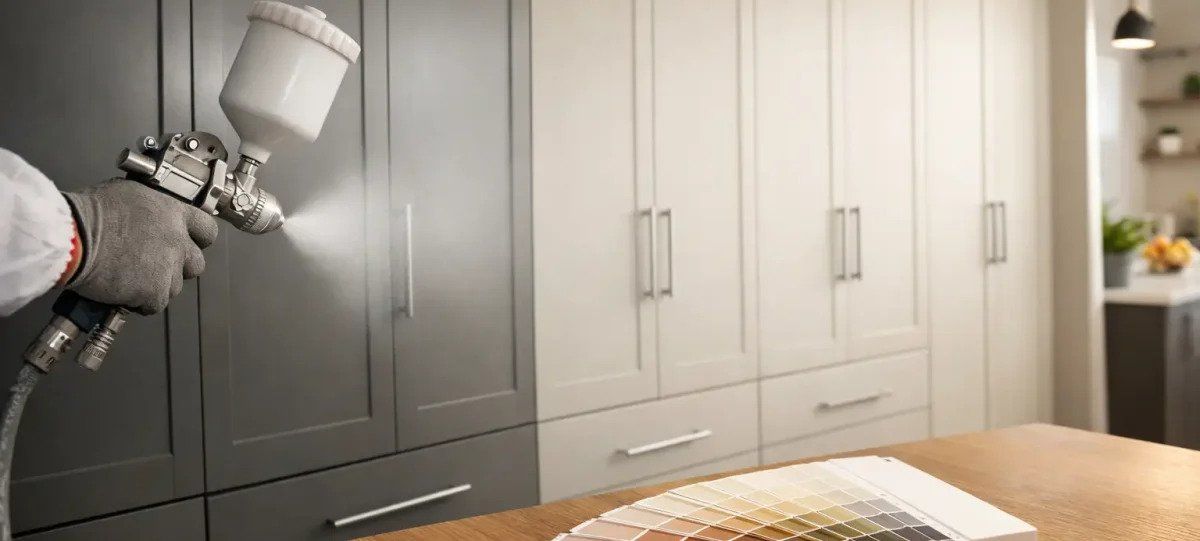 wardrobe respray services Dublin