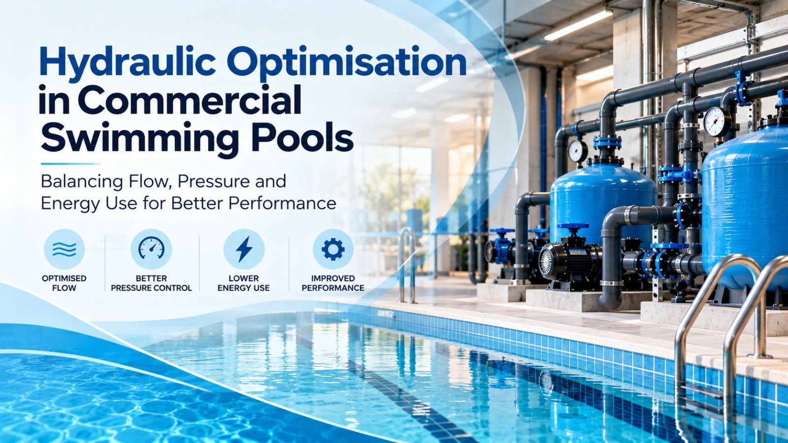 Hydraulic Optimisation in commercial swimming pools