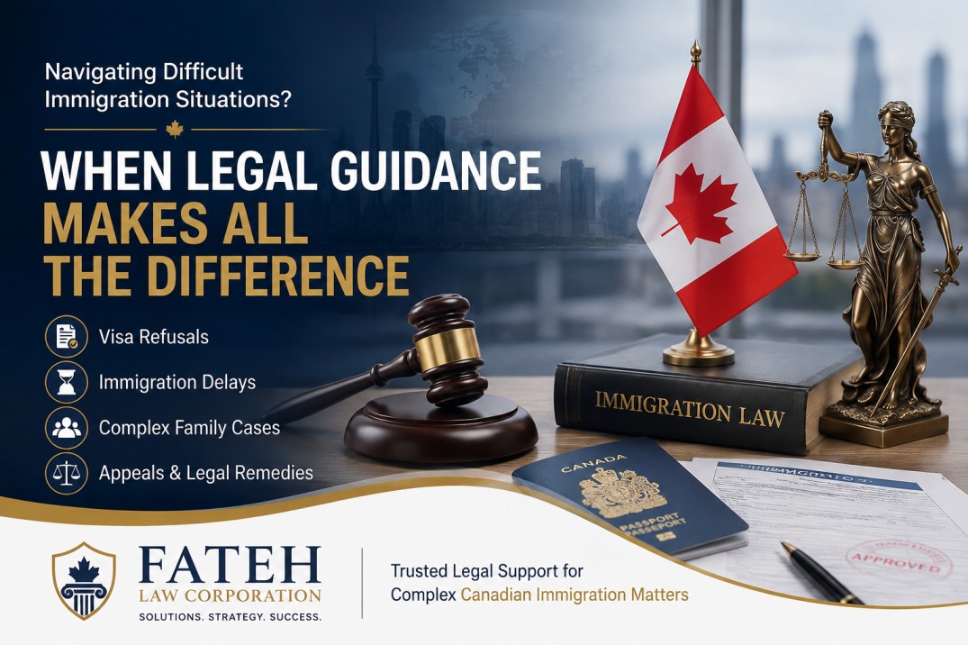 Canadian immigration lawyer legal guidance for complex immigration cases