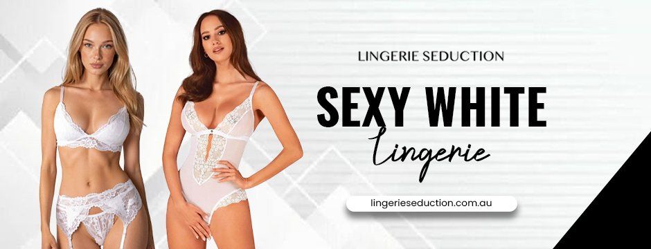 Sexy white lingerie