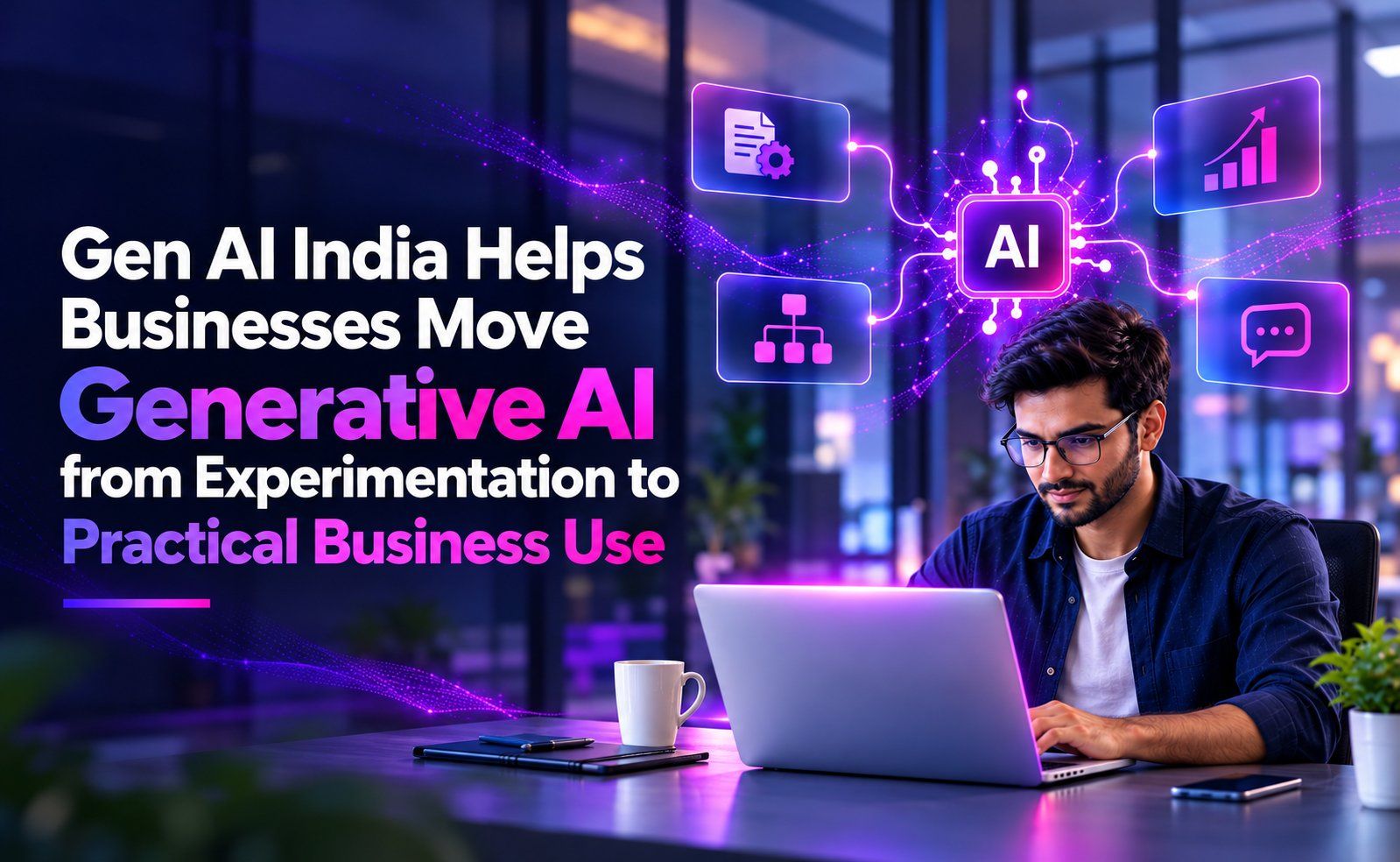 Gen AI India helping businesses turn generative AI experiments into practical business solutions