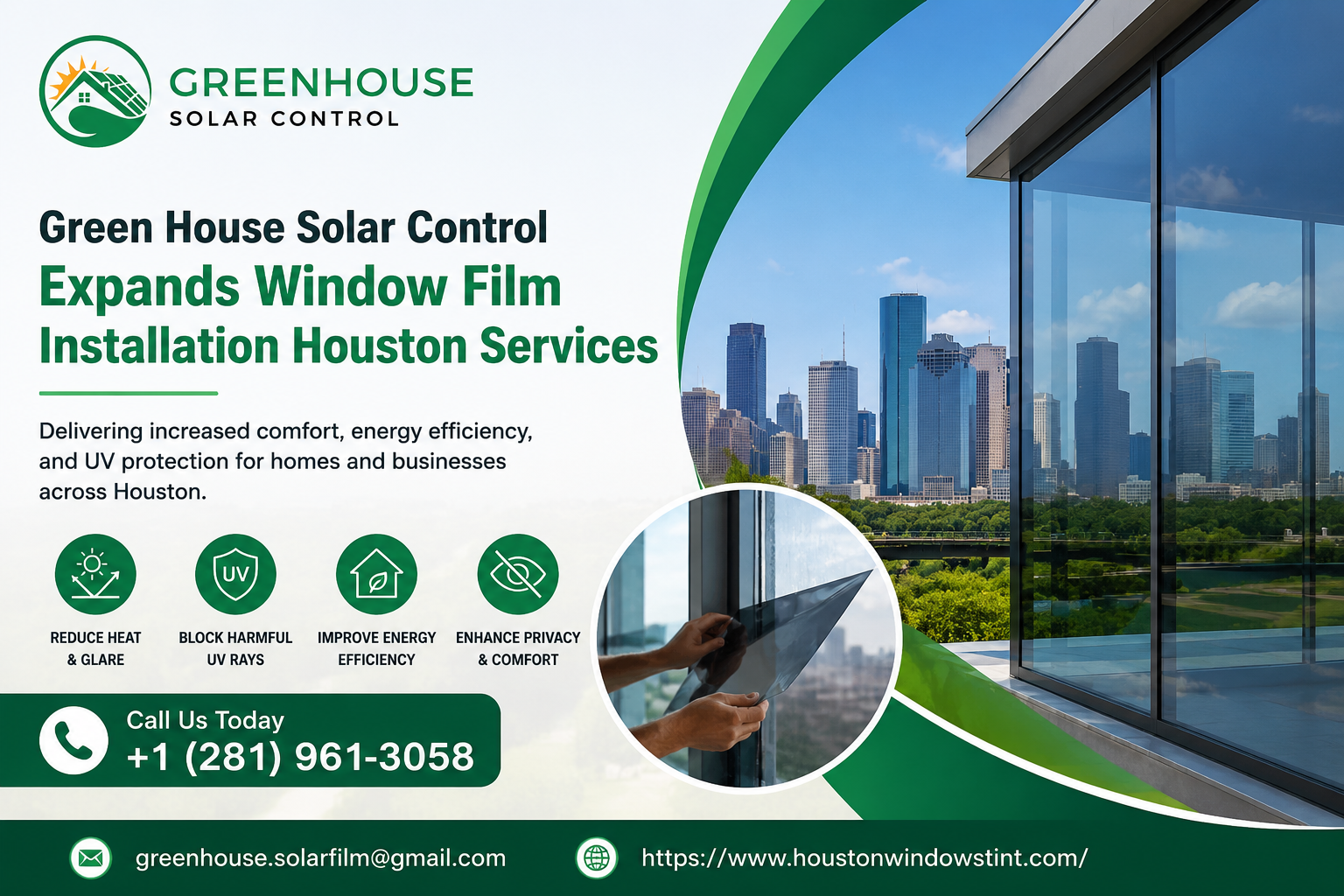window film installation
