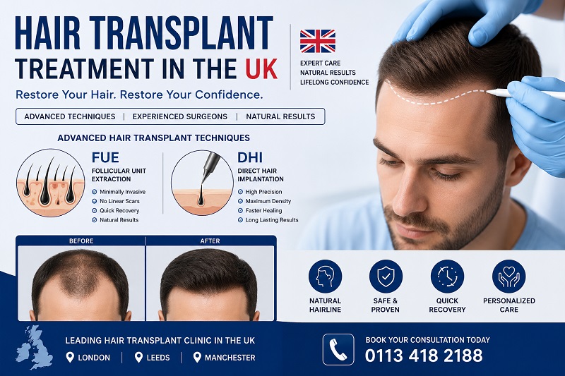 Hair Transplant in the UK