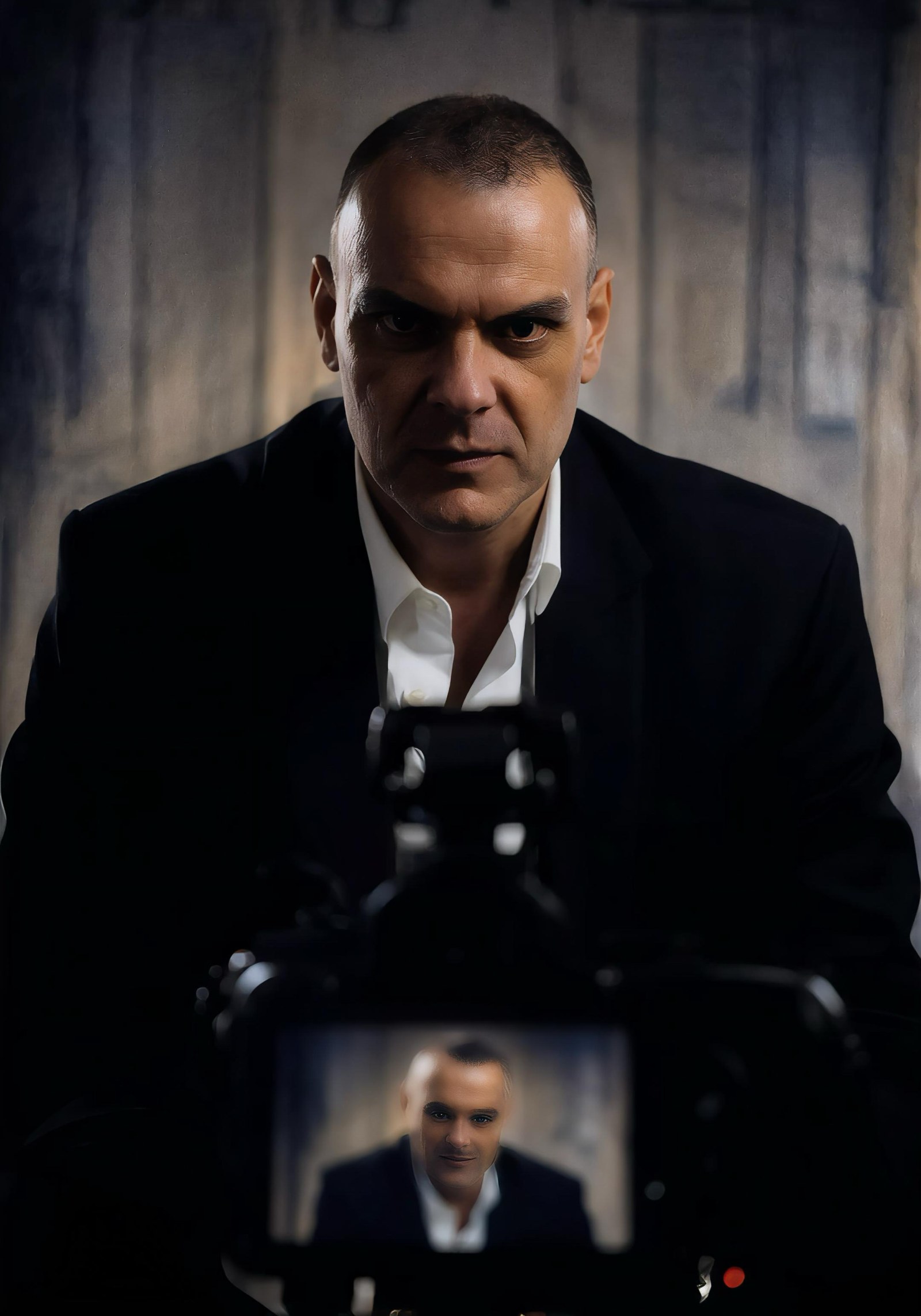 Ibrahim Murat Gunduz sert bakisiyla sosyal medyada gundem olan aciklamalar yaparken