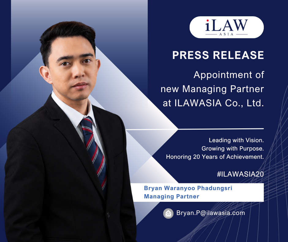 Appointment of new Managing Partner at ILAWASIA