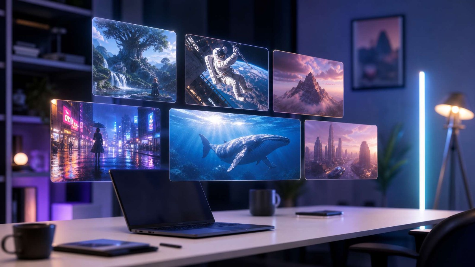 iMideo AI video creation platform with multiple AI models