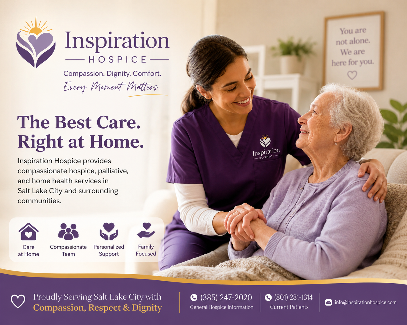 Inspiration Hospice Recognized as a Best Hospice Provider in Salt Lake City for Compassionate End-of-Life Care