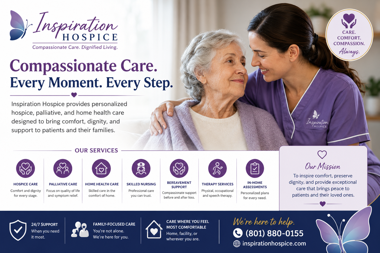 Inspiration Hospice Redefines Compassionate End-of-Life Care Through Personalized Support for Families