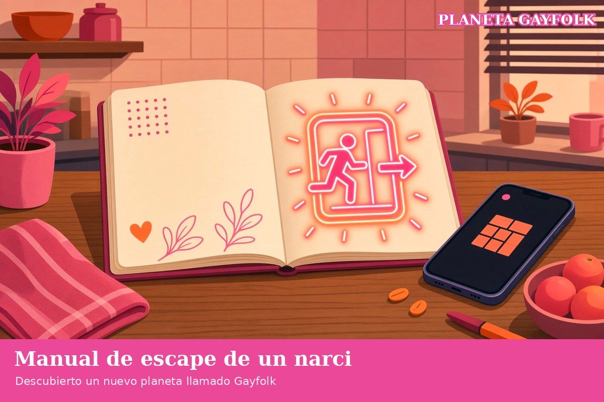 Instrucciones para salir del drama ajeno: «Manual de escape de un narci» convierte el contacto cero en una receta con ri