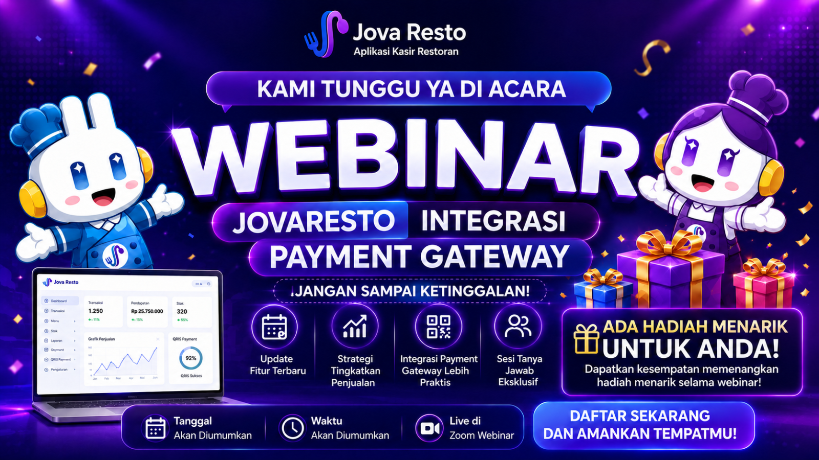 Jova Resto Dorong Bisnis Kuliner Lebih Efisien melalui Teknologi Terintegrasi