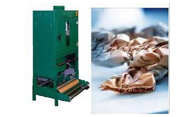 Paper void filling machine for protective packaging by Compak, authorized Atlanta distributor in Mumbai
