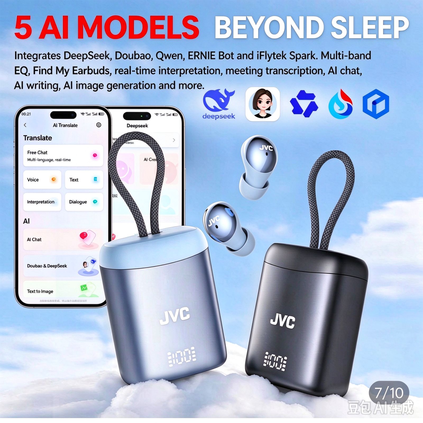 Leading Japanese Electronics Brand JVC Selects WBD101 Mogo™ for New AI-Enabled Sleep Earbuds