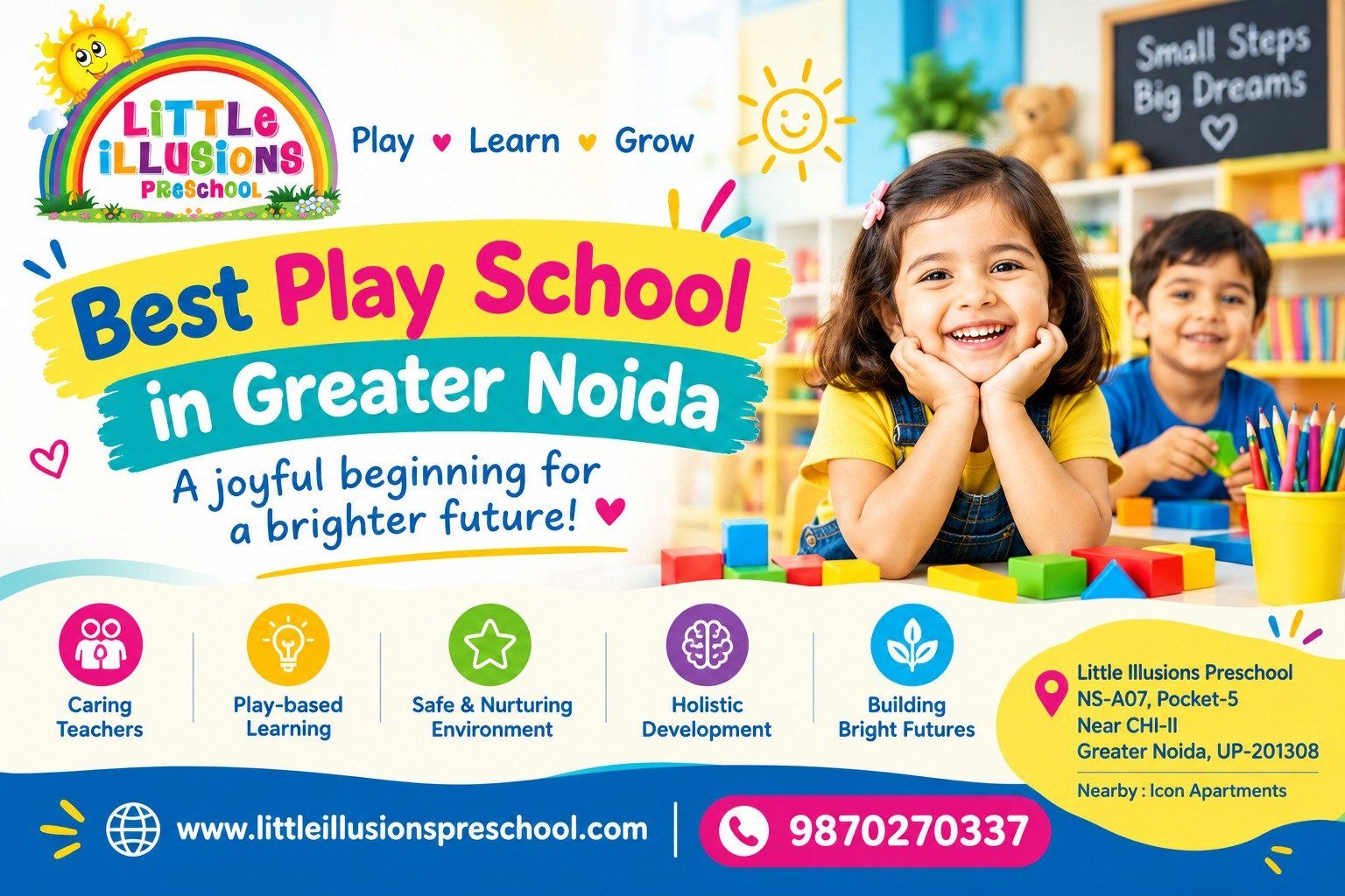 Best Play School in Greater Noida for Fun and Interactive Learning