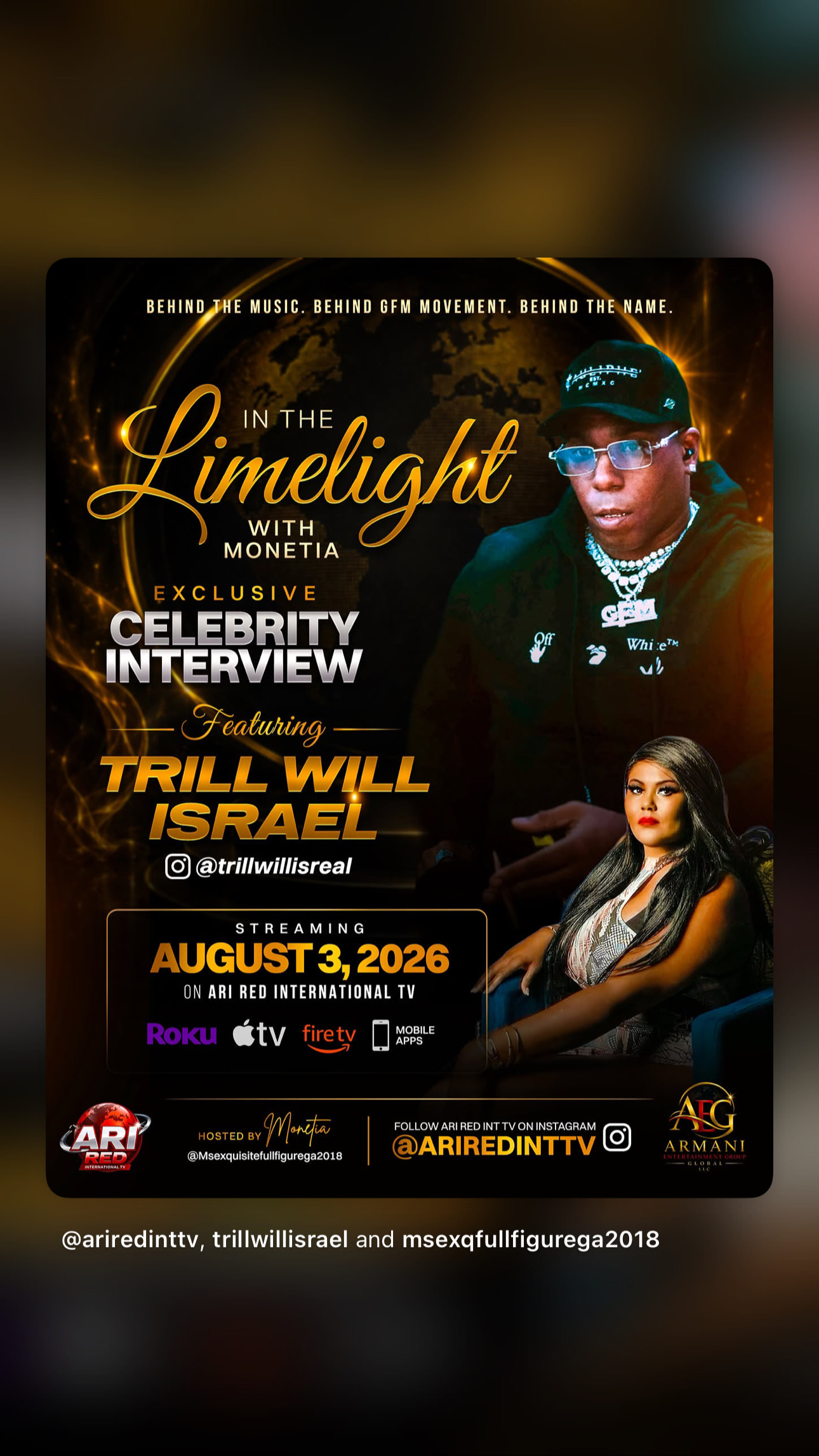 Guest Trill Will Host Monetia Limelight