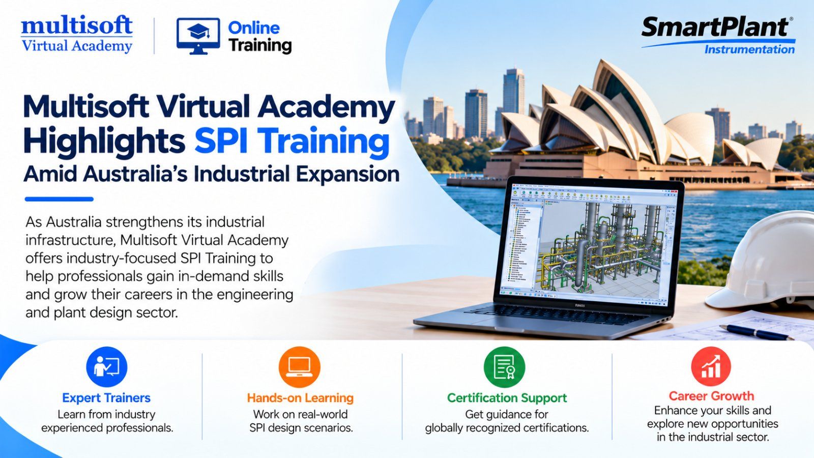Multisoft Virtual Academy Highlights SPI Training Amid Australia’s Industrial Expansion