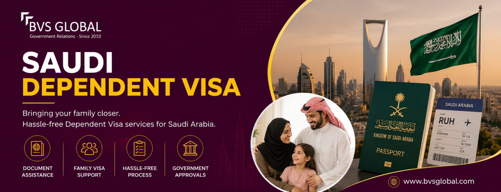saudi dependent visa