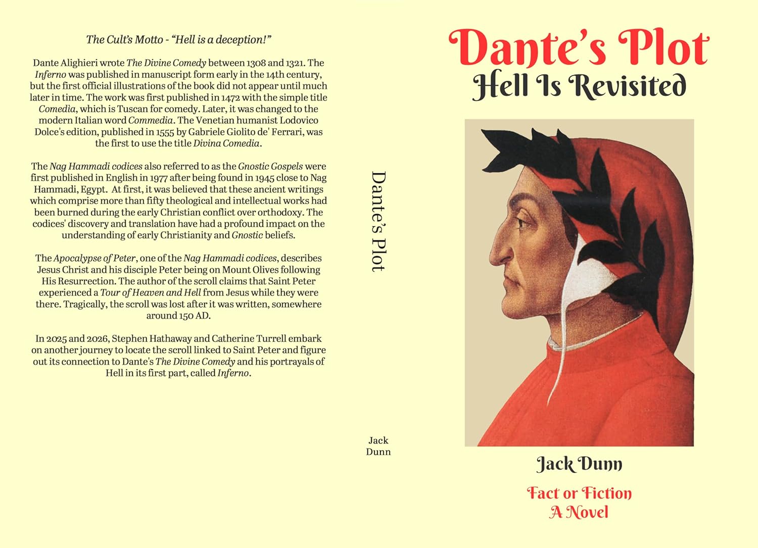 New Book Release – Dante’s Plot by Jack Dunn