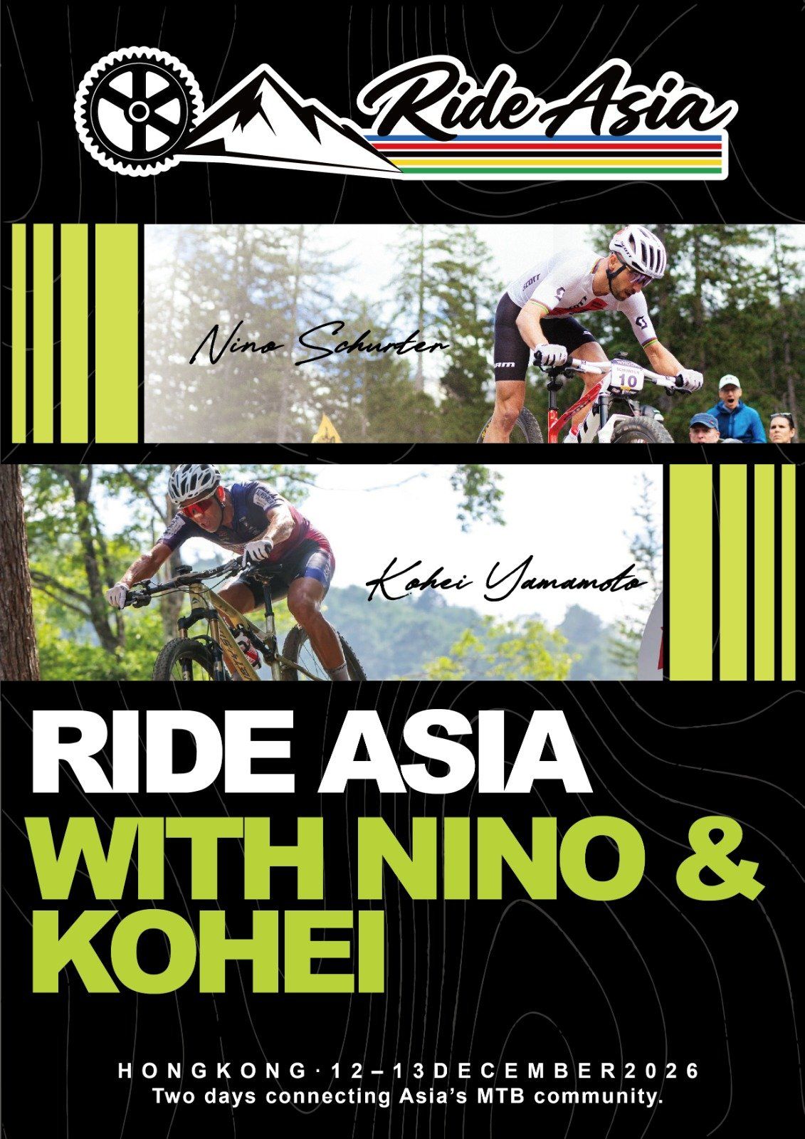 Nino Schurter and Kohei Yamamoto to join Hong Kong MTB weekend on 12–13 December 2026
