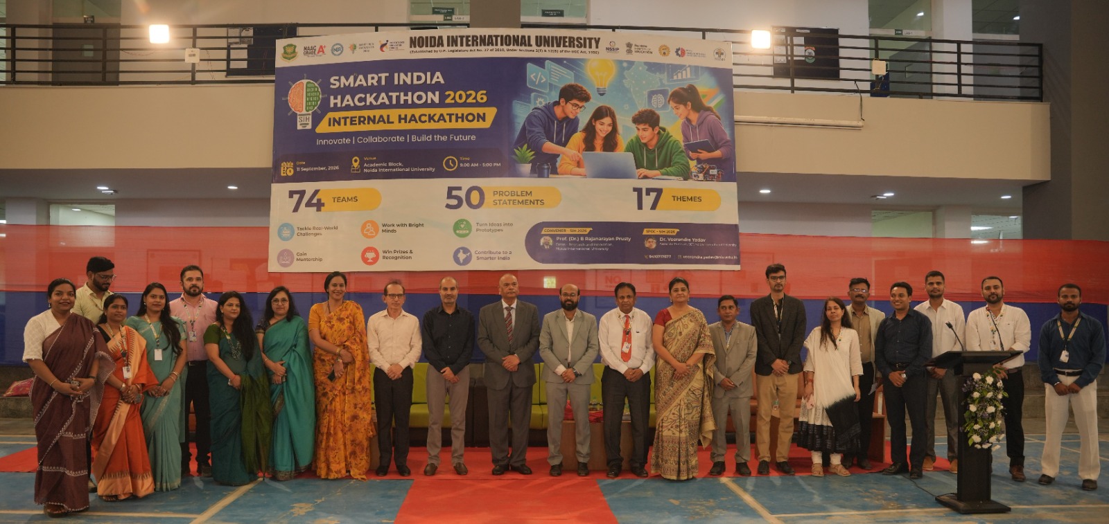 Noida International University Organizes Grand SIH 2026 Internal Hackathon