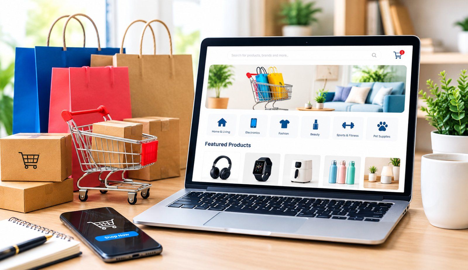 OneFantasticShop: An Online Shopping Website for Lifestyle, Home, and Technology Products