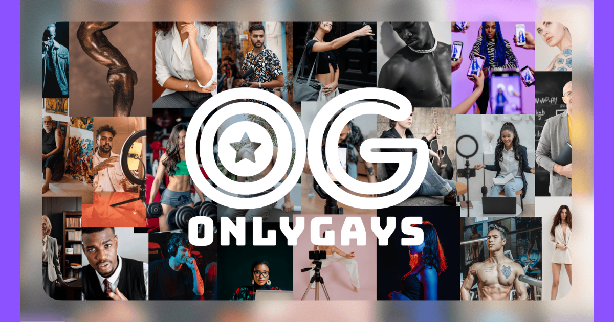 OnlyGays.io presents content creators from diverse categories