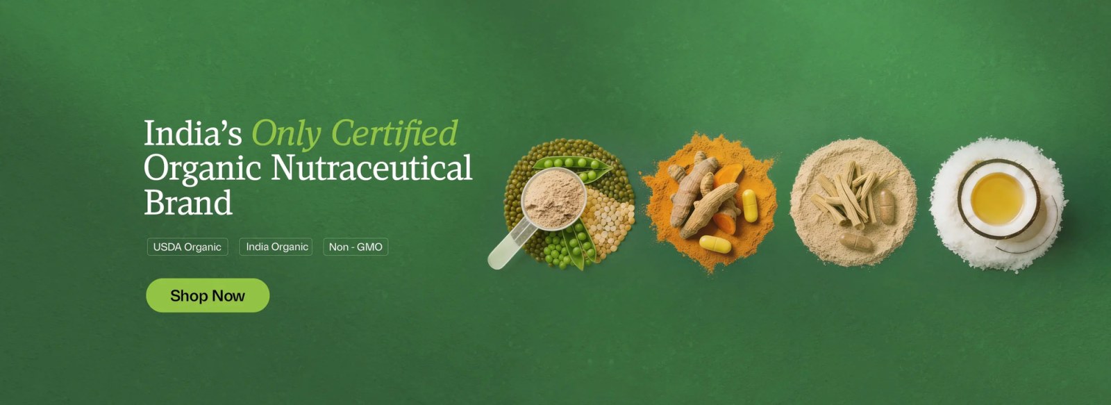 India's Certified Organic Nutraceutical Brand