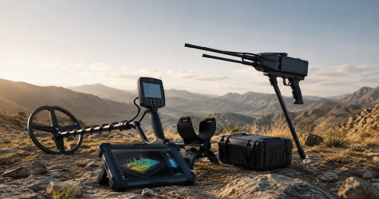 Professional metal detection and ground exploration equipment from Orient Detectors