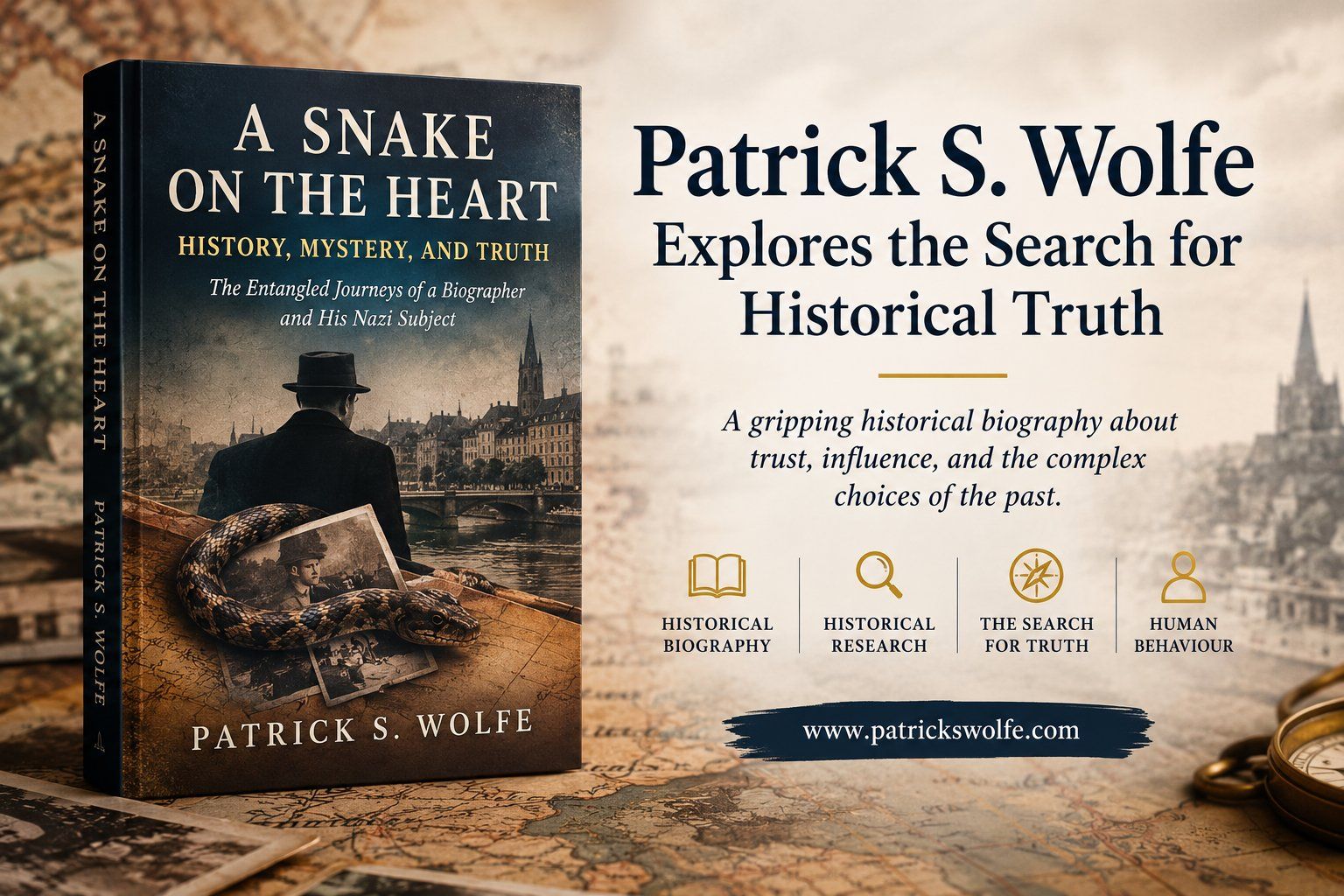 A Snake on the Heart by Patrick S. Wolfe, a historical biography