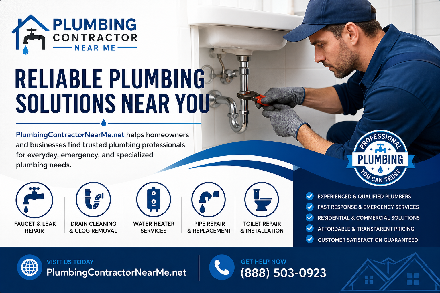 Plumbing Contractor Near Me