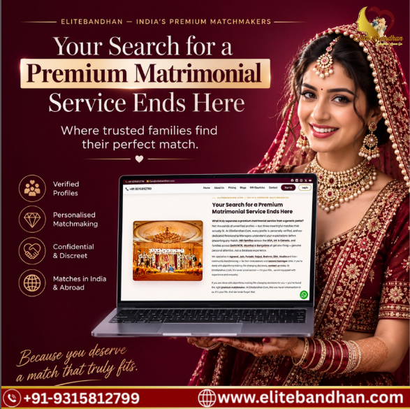 Premium Matrimonial Services in Delhi NCR for Elite & Verified Matches